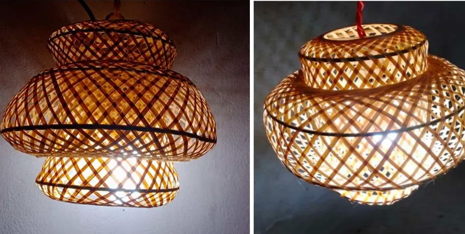 Hanging Natural Lampshade