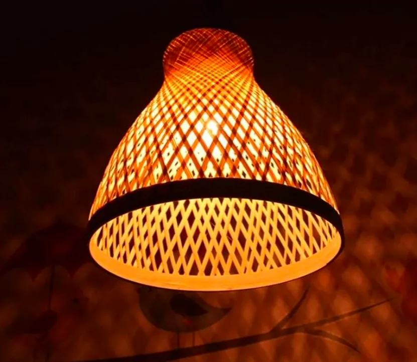 Hanging Lampshade pear shaped.