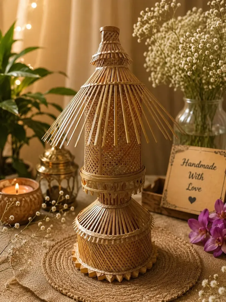 Jyoti bamboo lamp