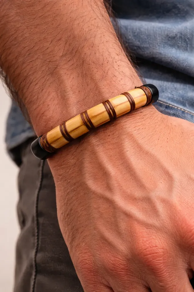 Mens bangles crossed