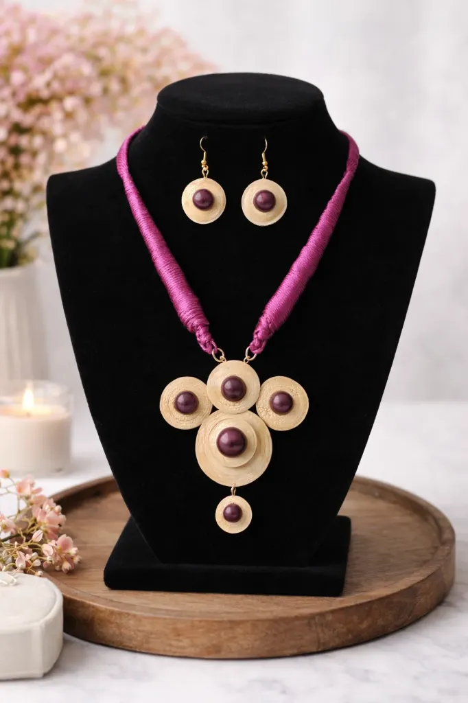 Niriksha Bamboo necklace