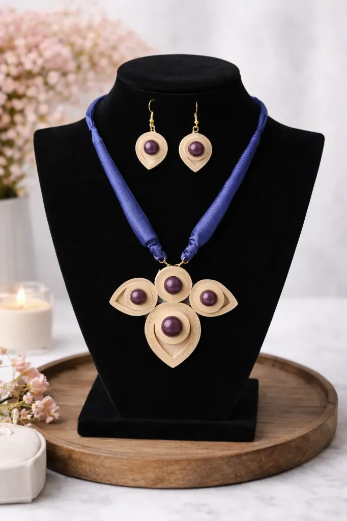 Vanshika bamboo Necklace