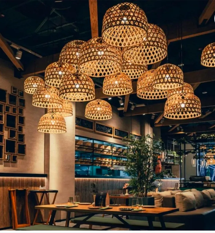 Dome shaped lamp shade