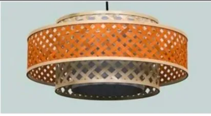 Double layer lampshade