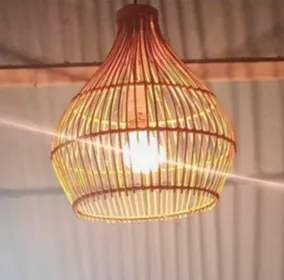 Rattan looked lampshade