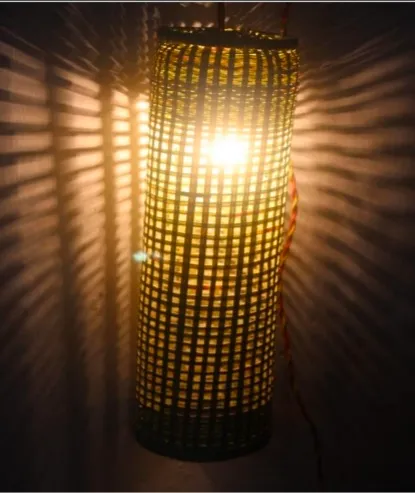 Cylindrical lamp shade